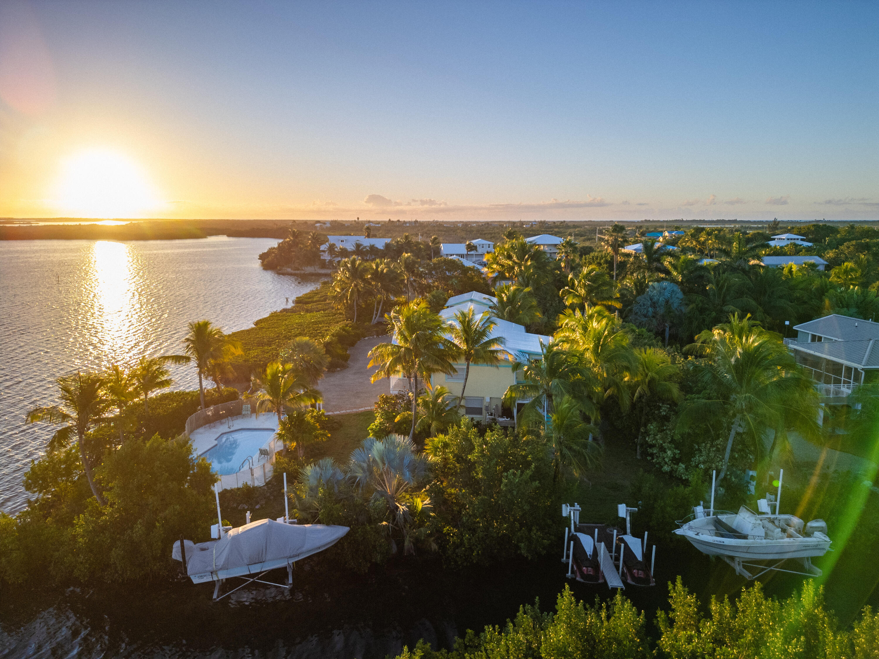 17385 Keystone Road Sugarloaf, FL 33042 - Photo 14 of 74 Canal side with 3 boat lifts
