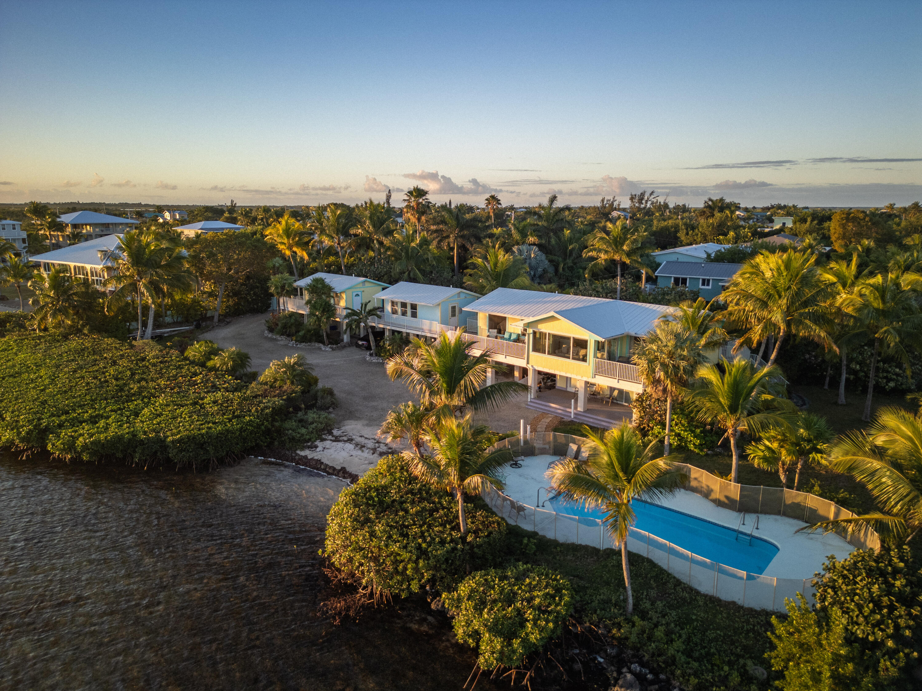 17385 Keystone Road Sugarloaf, FL 33042 - Photo 16 of 74 an aerial view of a house with a garden