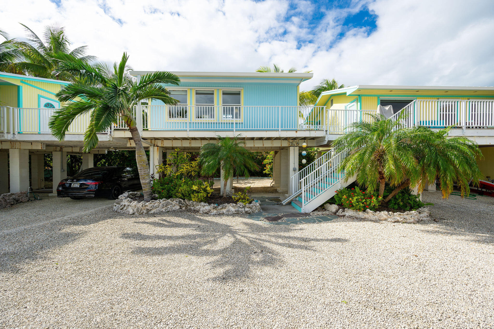 17385 Keystone Road Sugarloaf, FL 33042 - Photo 47 of 74 a front view of a house with garden