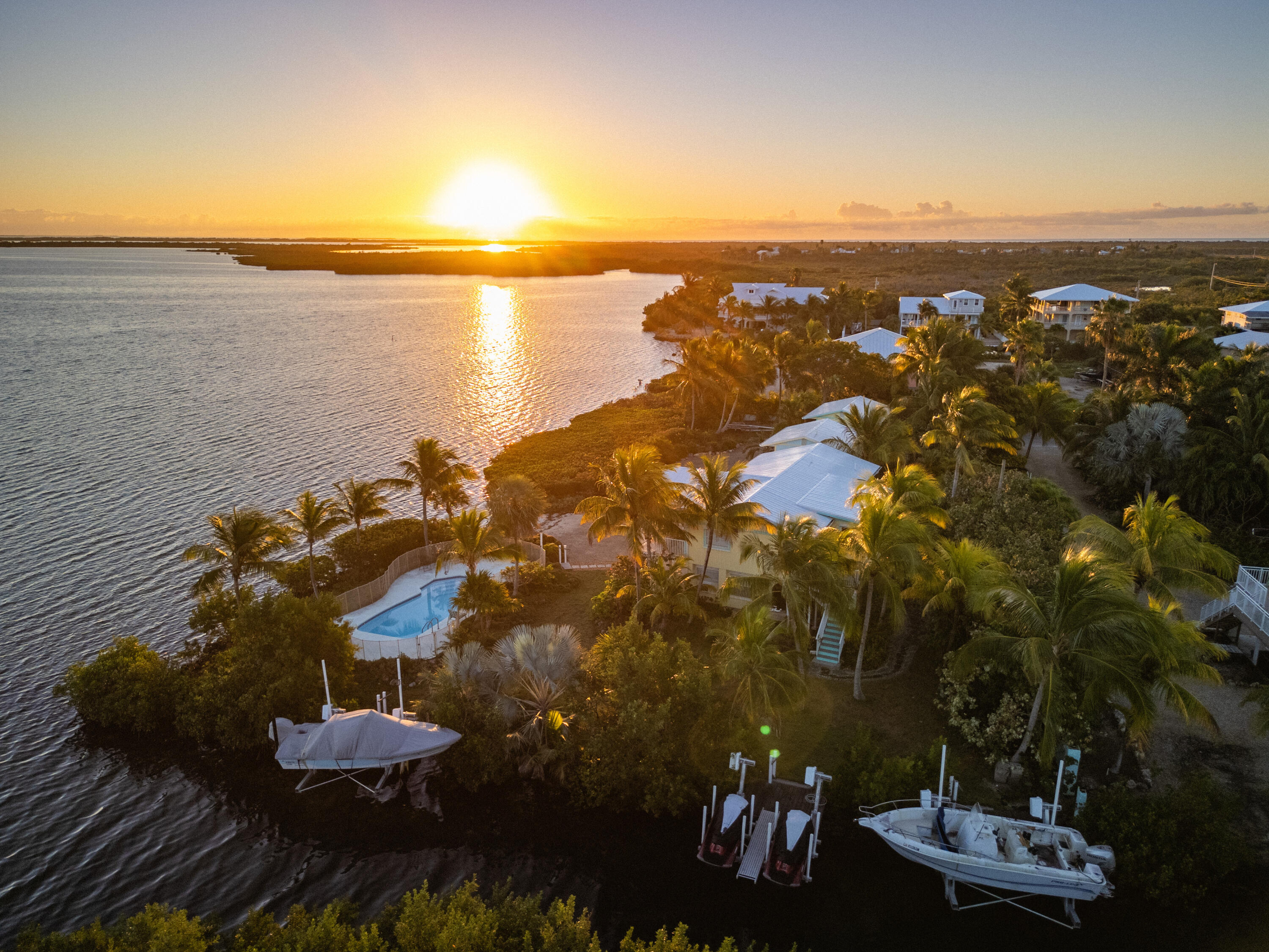 17385 Keystone Road Sugarloaf, FL 33042 - Photo 5 of 74 Canal aerial