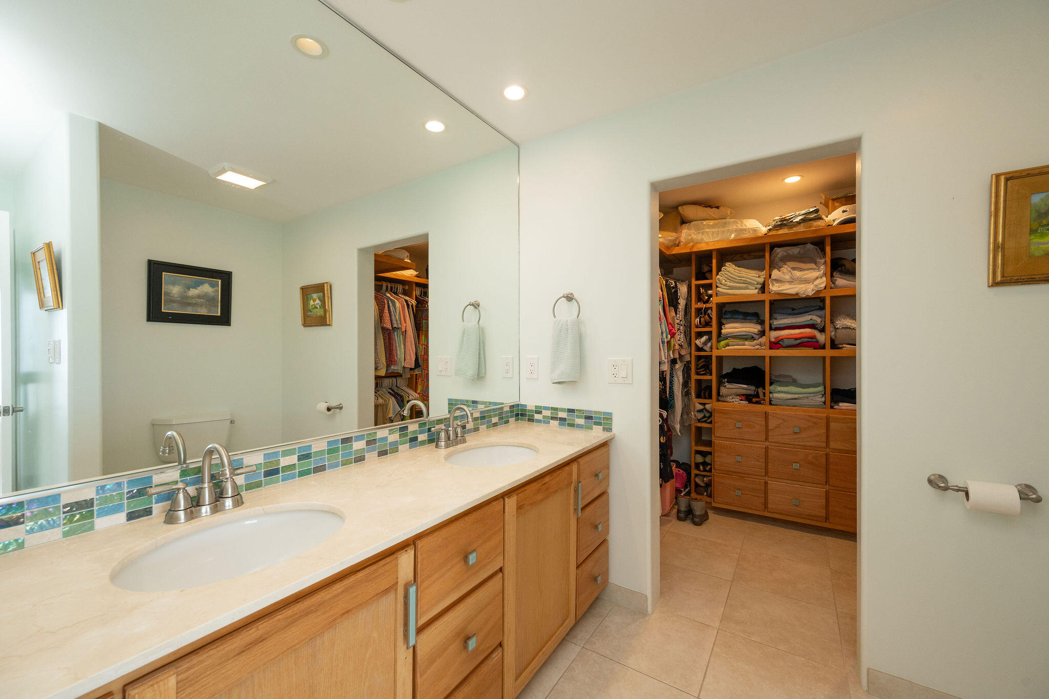 17385 Keystone Road Sugarloaf, FL 33042 - Photo 64 of 74 a bathroom with a sink double vanity and a shower