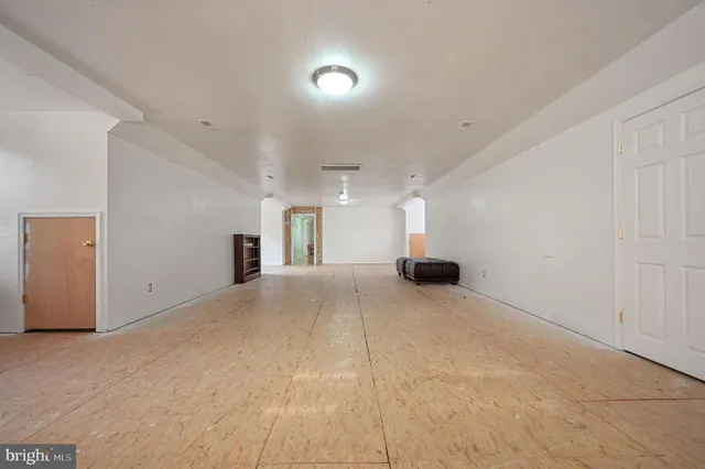 a view of empty room