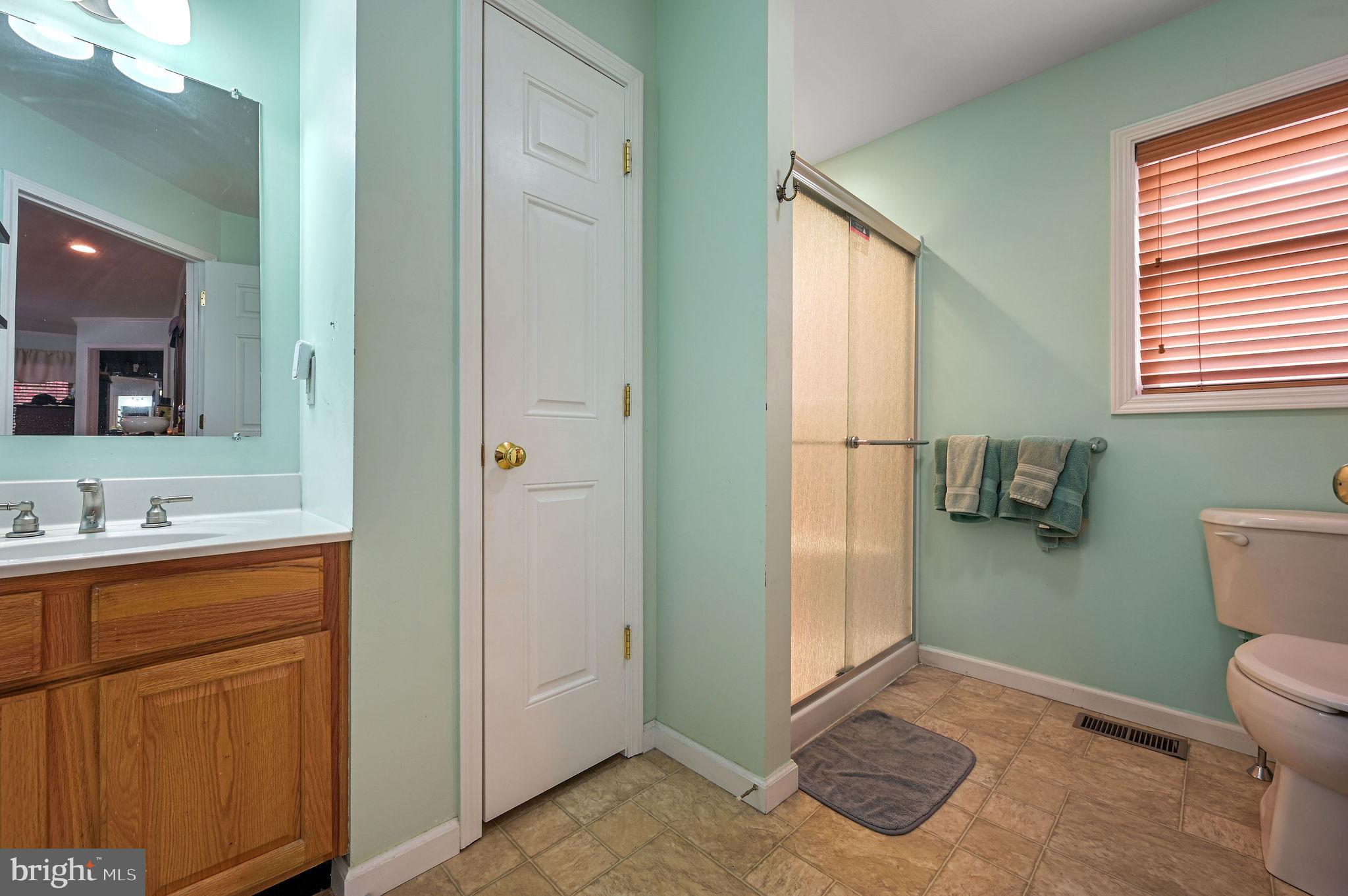 850 Arthursville Road Hartly, DE 19953 - Photo 30 of 35 a bathroom with a sink a toilet and mirror