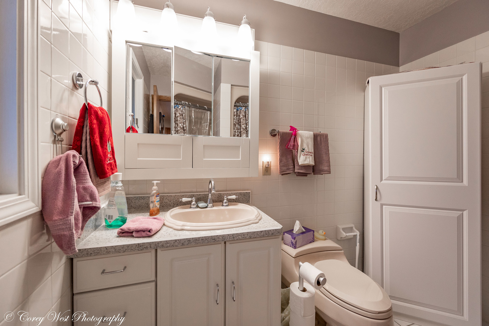 1008 Sunset Terrace Rochelle, IL 61068 - Photo 16 of 30 a bathroom with a sink toilet and shower