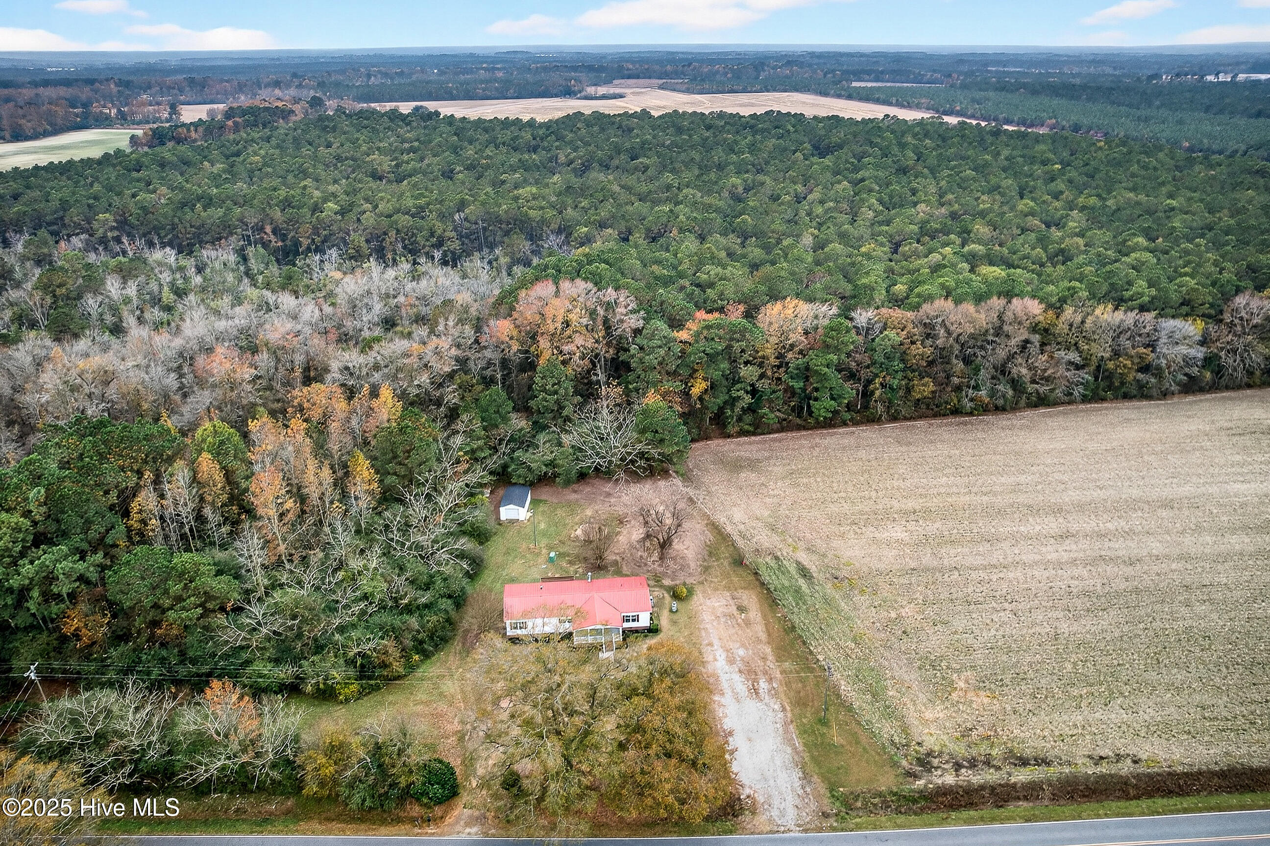 1500 Kader Merritt Road Rose Hill, NC 28458 - Photo 37 of 43 Aerial View