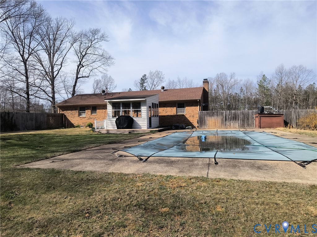9913 Graves Road Petersburg, VA 23803 - Photo 22 of 24 a front view of a house with garden