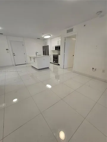 a view of kitchen and window