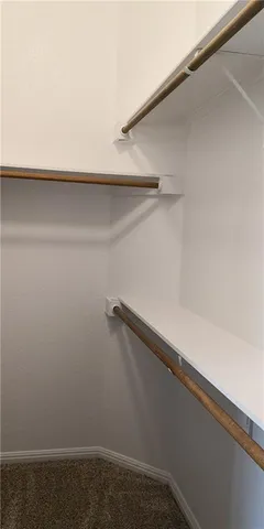 a close up view of racks on the wall