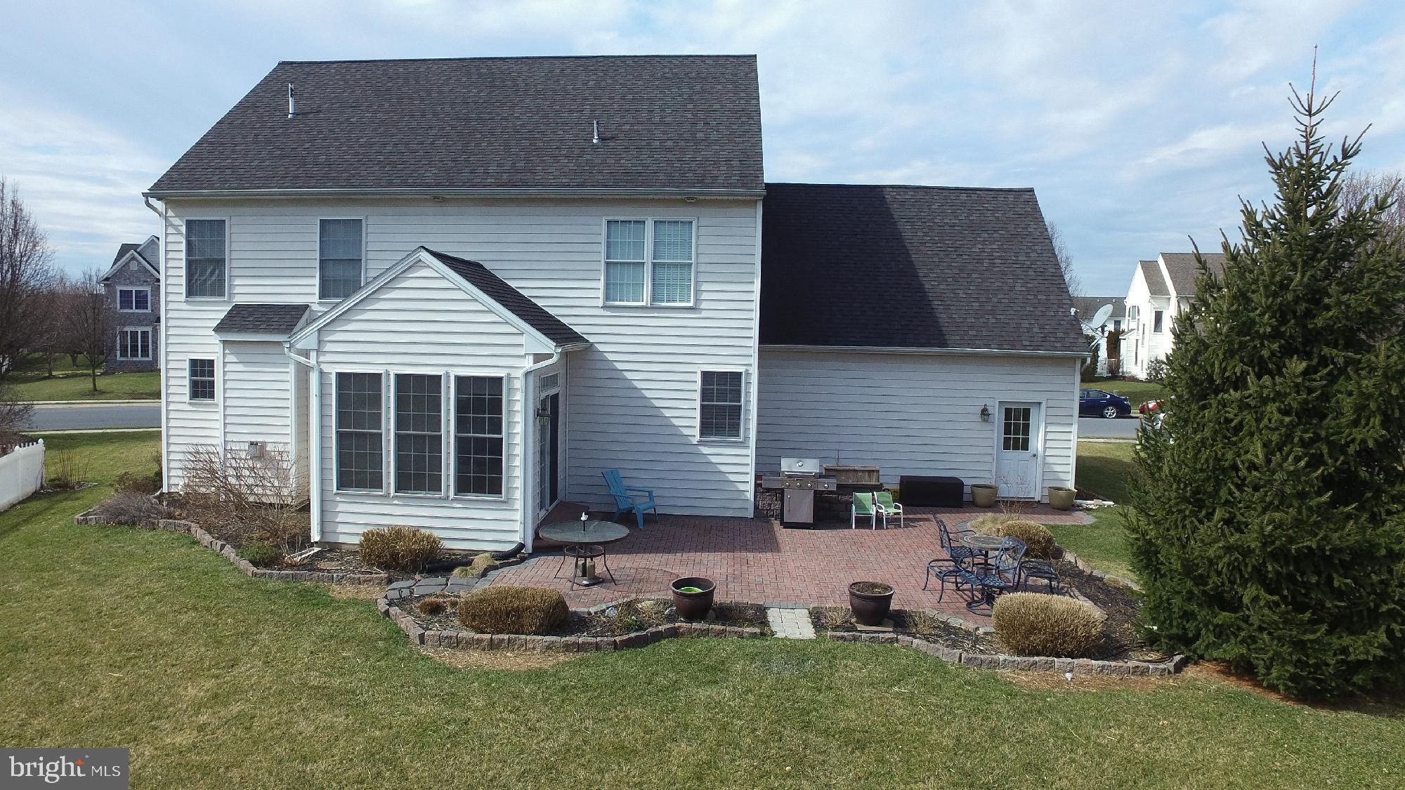 309 Bloomfield Drive Lititz, PA 17543 - Photo 47 of 50 Rear of home with brick patio