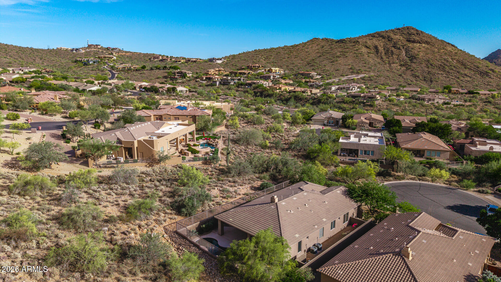 14146 East Coyote Road Scottsdale, AZ 85259 - Photo 35 of 40 an aerial view of a city
