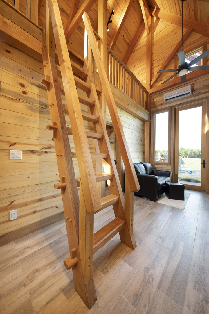 1667 Sherwood Camp Road Dahinda, IL 61428 - Photo 15 of 26 a view of entryway with wooden floor and stairs