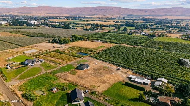 a view of a city with a lake