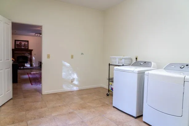 a view of a pathway both side of building