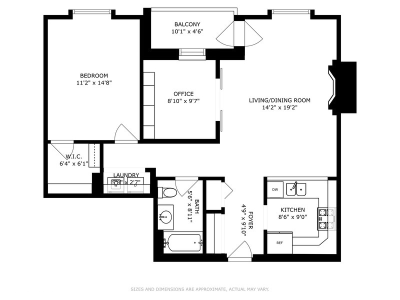 210 North Addison Avenue, Unit 202 Elmhurst, IL 60126 - Photo 21 of 21 a picture of a bench in front of a door