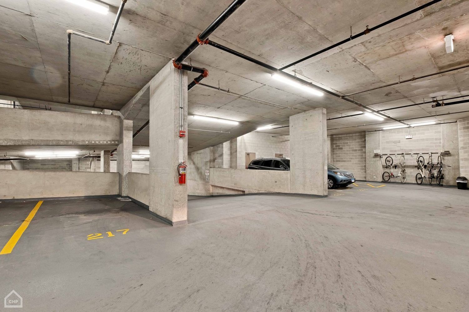 210 South Desplaines Street, Unit 404 Chicago, IL 60661 - Photo 19 of 22 a view of parking garage