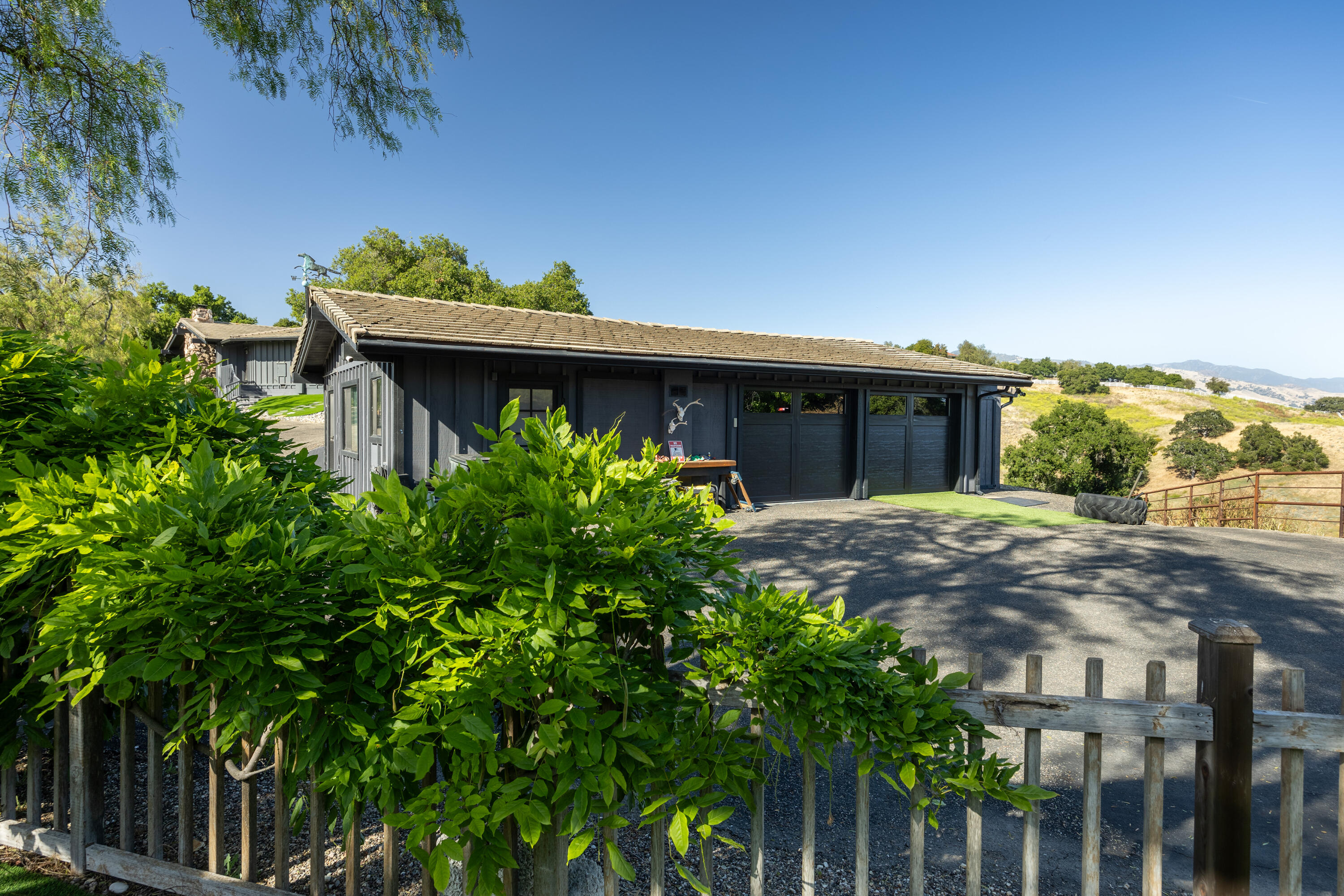 4001 Long Valley Road Santa Ynez, CA 93460 - Photo 35 of 43 a front view of a house with garden