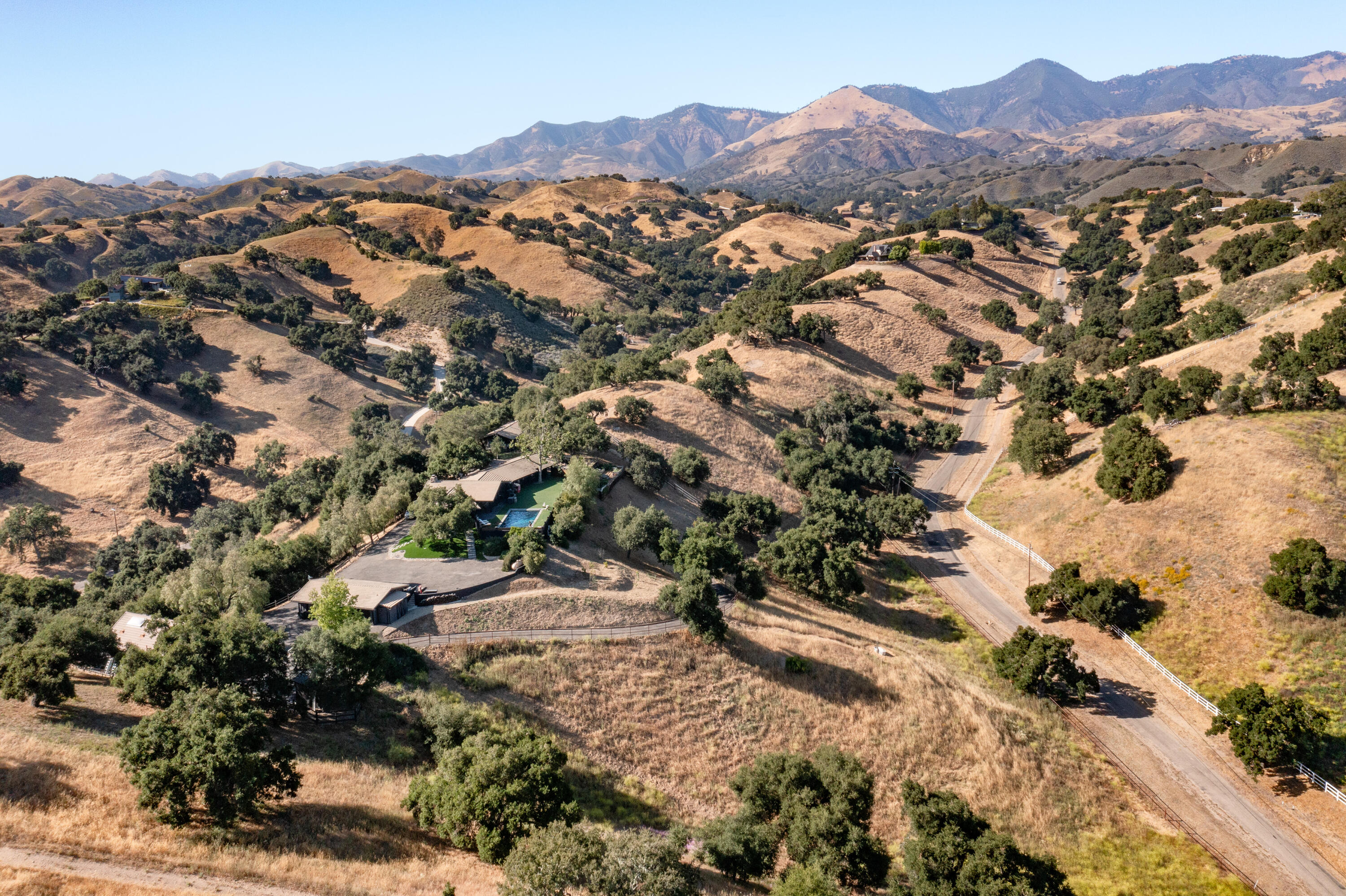 4001 Long Valley Road Santa Ynez, CA 93460 - Photo 42 of 43 a view of a city with a mountain