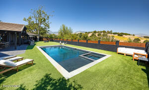 4001 Long Valley Road Santa Ynez, CA 93460 - Photo 8 of 43 swimming pool view with a outdoor seating