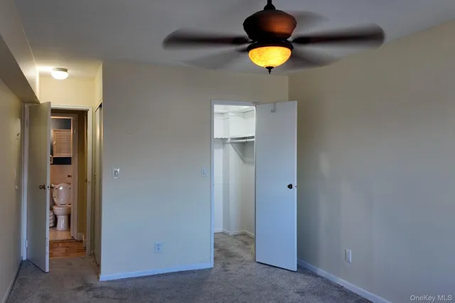 a close view of closet