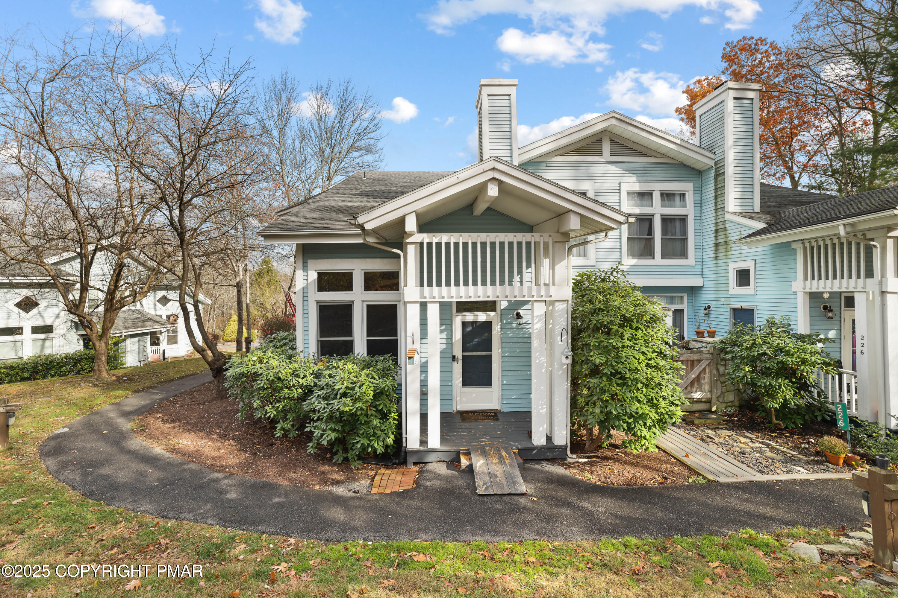 1- Front of the house