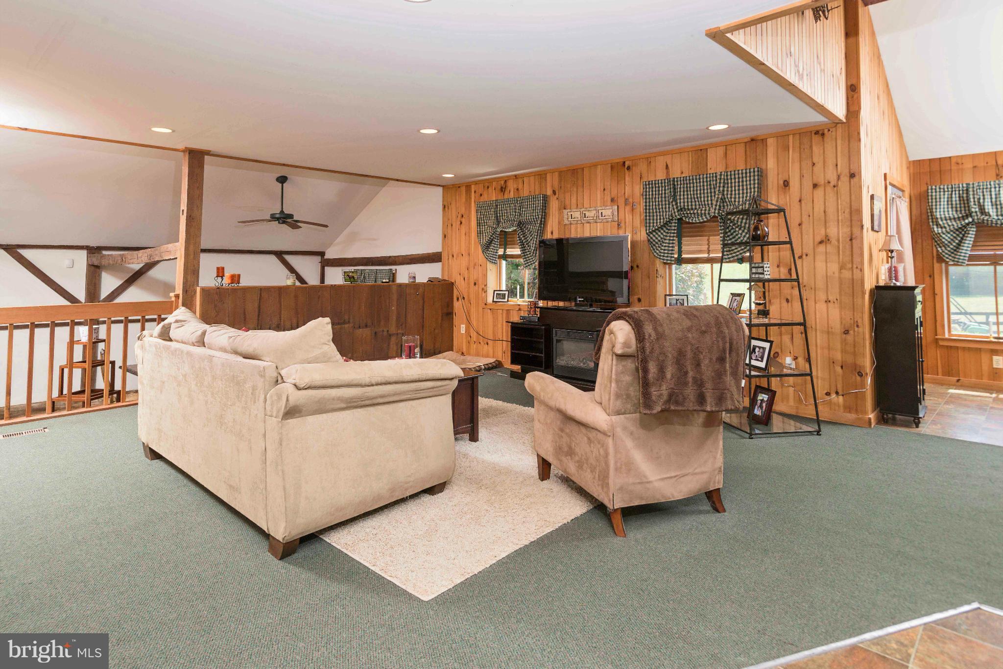 3637 Black Rock Road Upperco, MD 21155 - Photo 27 of 30 Family Room in the Guest/ Pool House