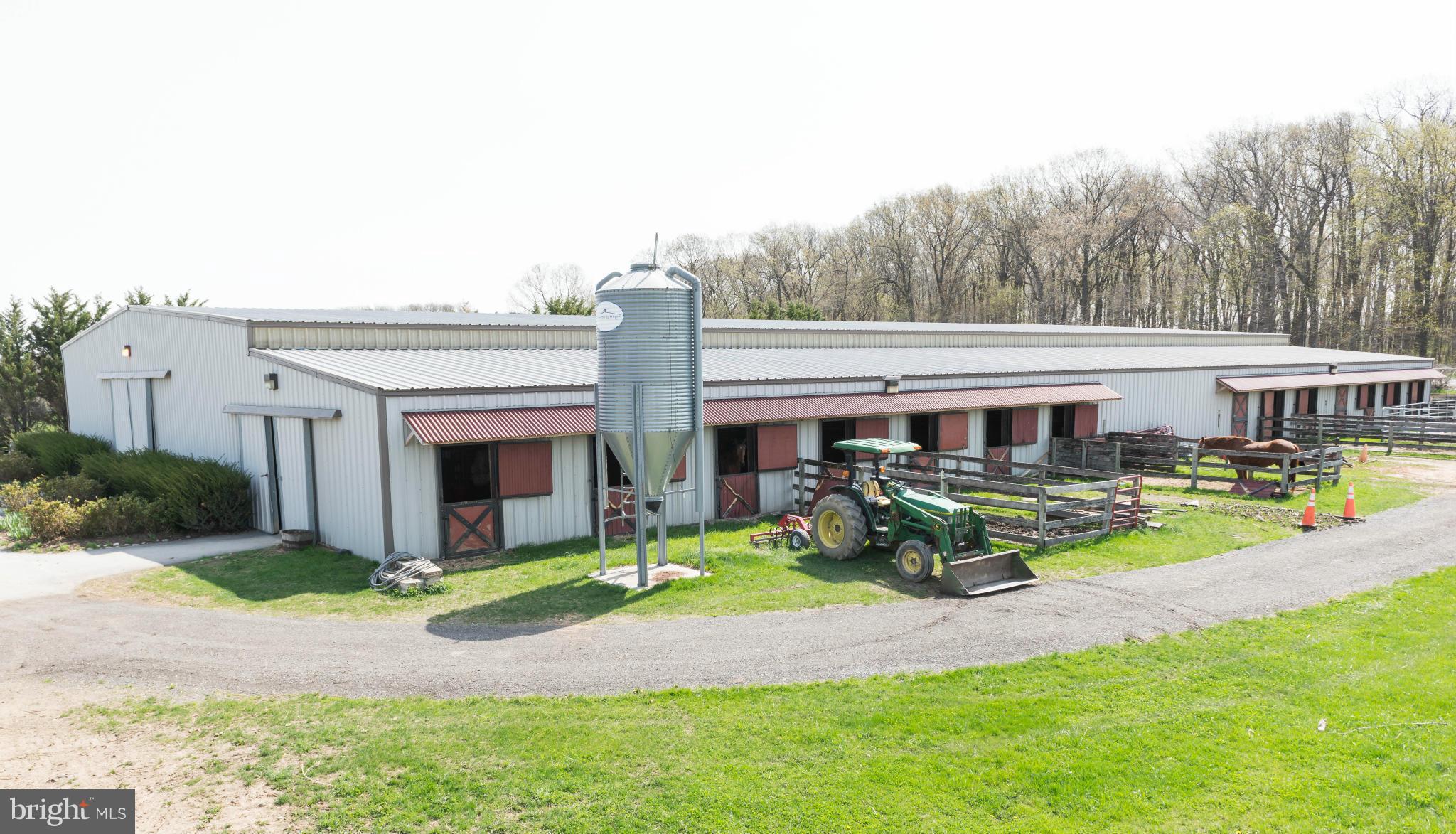 3637 Black Rock Road Upperco, MD 21155 - Photo 8 of 30 Indoor Arena stalls plus wash stall & tack room