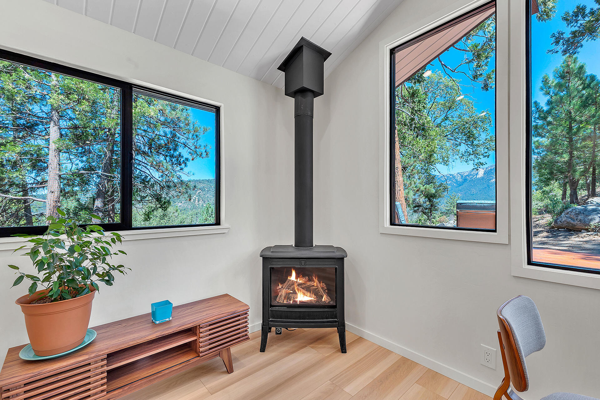 52600 Double View Drive Idyllwild, CA 92549 - Photo 25 of 75 a living room with furniture and a window