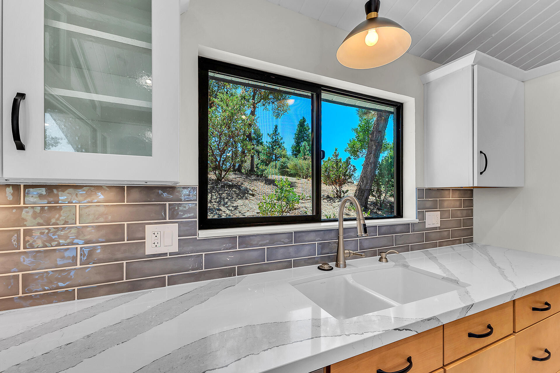 52600 Double View Drive Idyllwild, CA 92549 - Photo 36 of 75 a view of a sink and a window