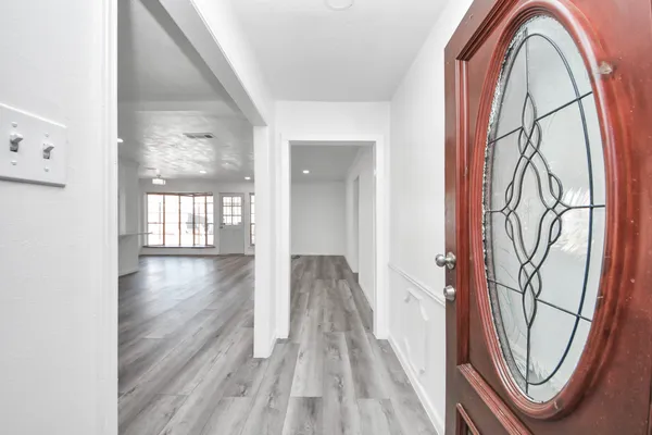 a view of a interior in the house