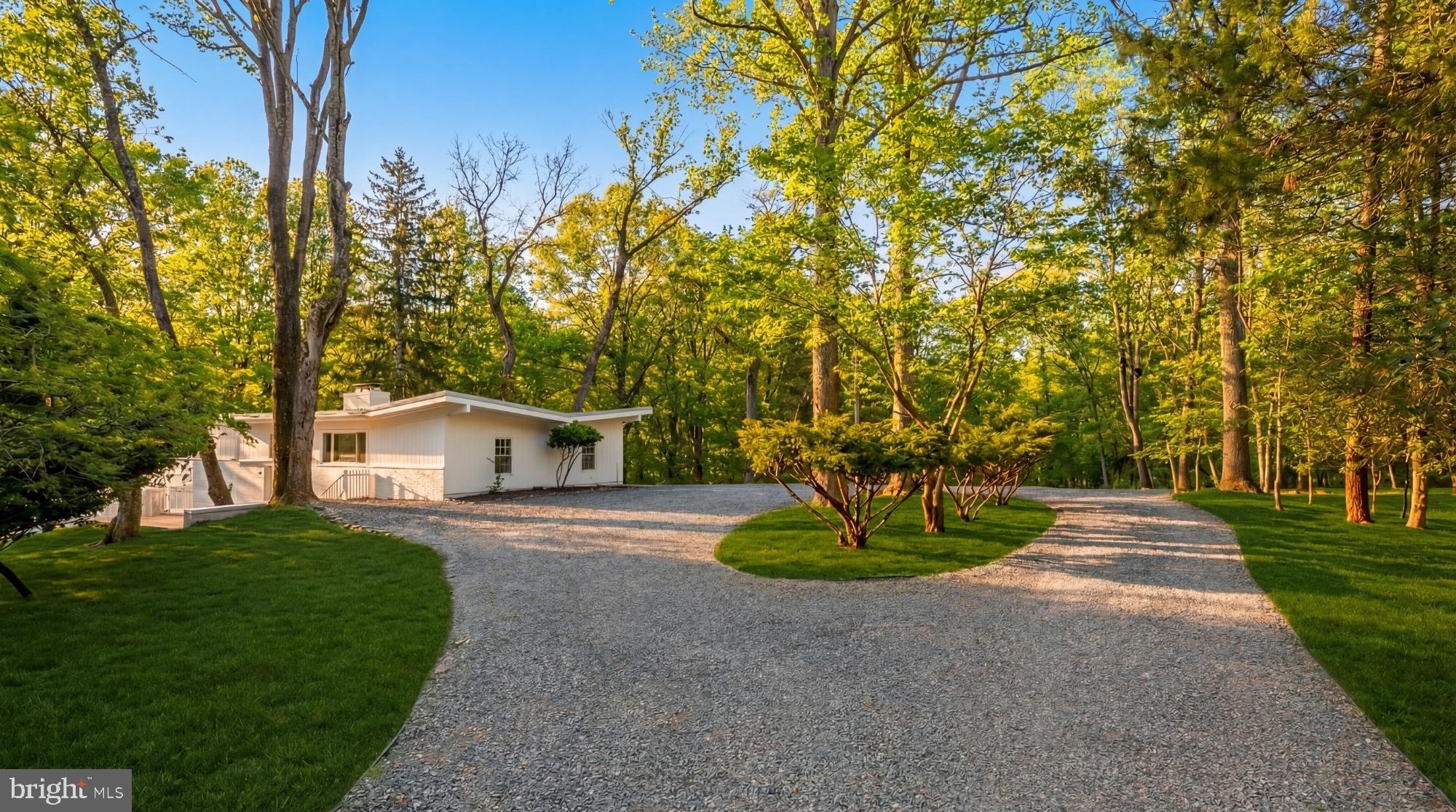 10903 Beach Mill Road Great Falls, VA 22066 - Photo 3 of 25 A quiet approach framed by mature trees