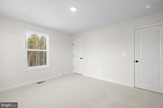 a view of empty room