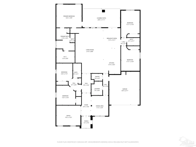 a picture of floor plan
