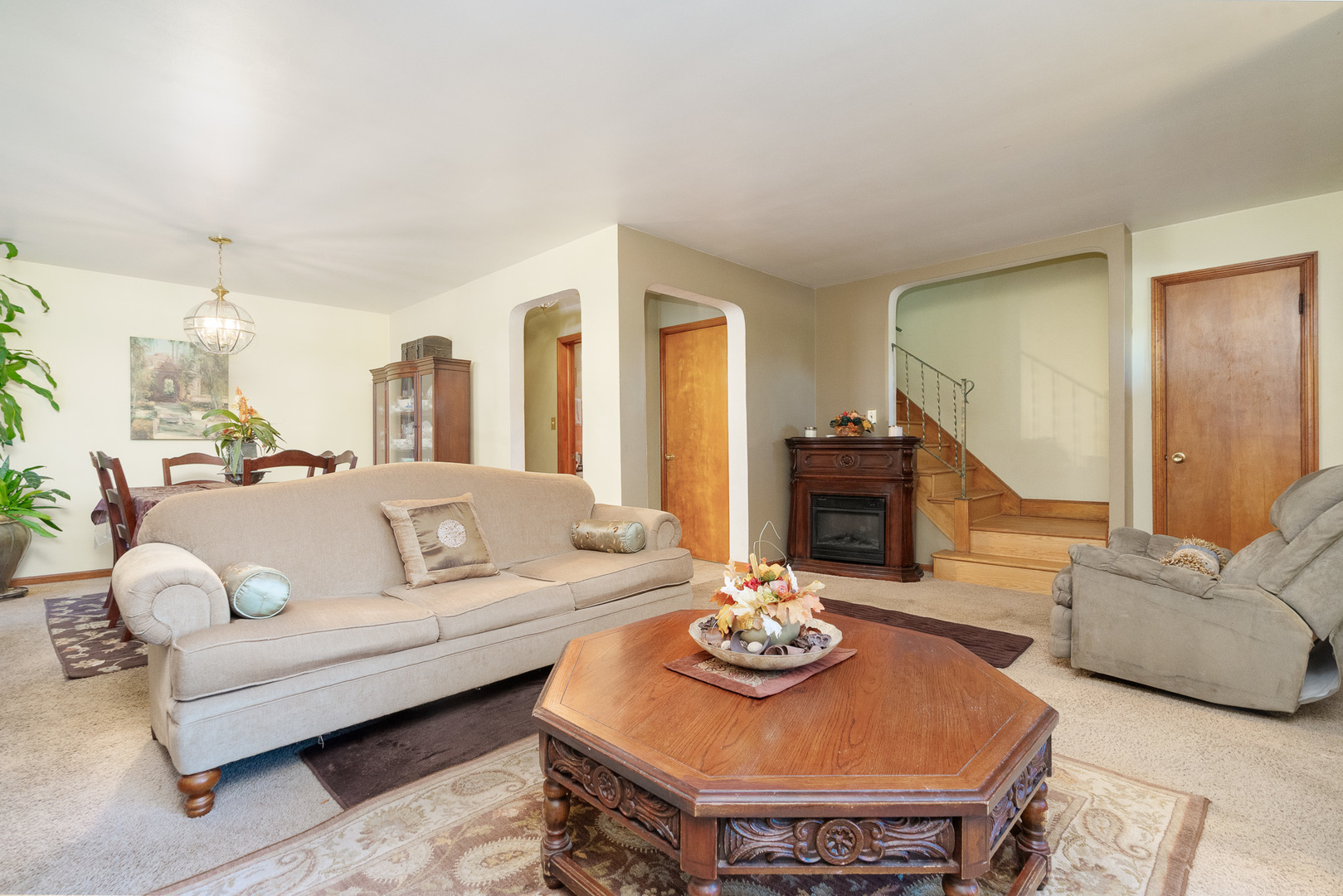 4225 West Marquette Road Chicago, IL 60629 - Photo 6 of 26 a living room with furniture and wooden floor
