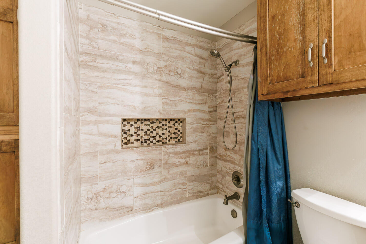 6523 East C R 6200 Lubbock, TX 79403 - Photo 46 of 86 a bathroom with a shower and a toilet
