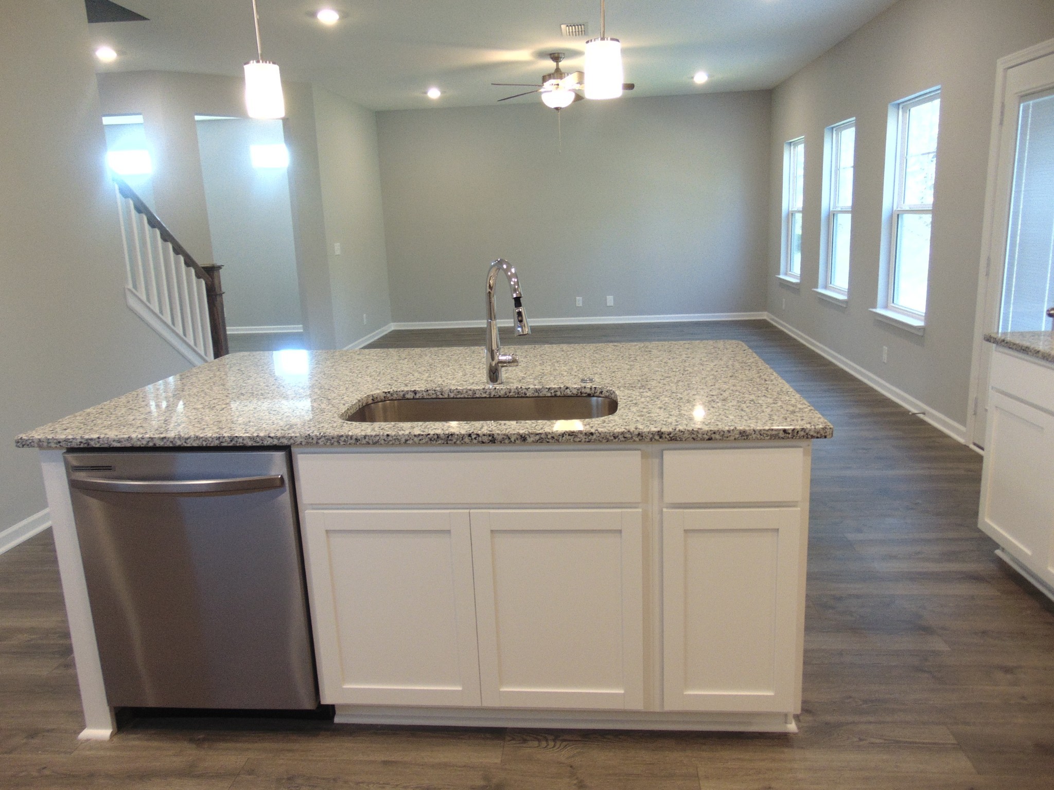 279 Spring Street La Vergne, TN 37086 - Photo 10 of 31 a bathroom with a granite countertop sink a toilet and a mirror