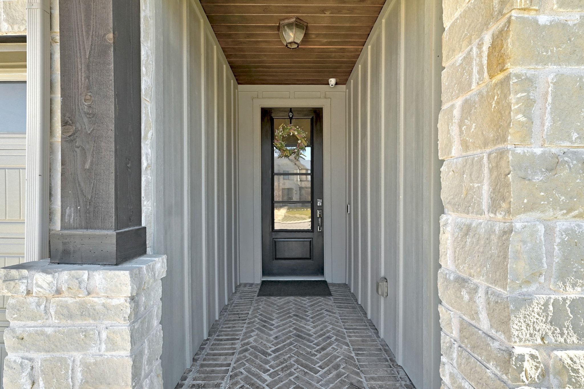 108 Leon Loop Liberty Hill, TX 78642 - Photo 3 of 39 Entrance to property featuring covered porch