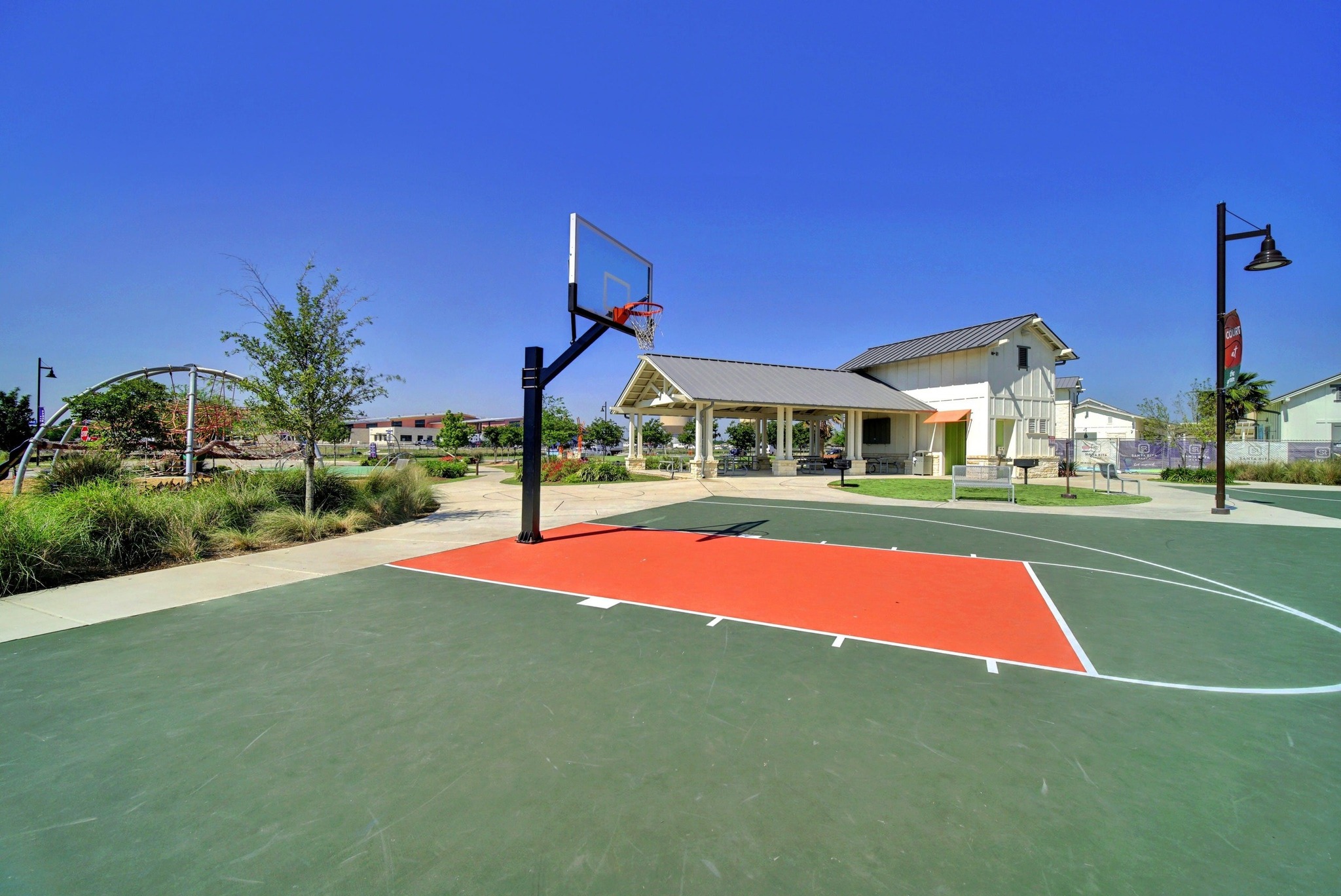 108 Leon Loop Liberty Hill, TX 78642 - Photo 34 of 39 View of basketball court featuring community basketball court