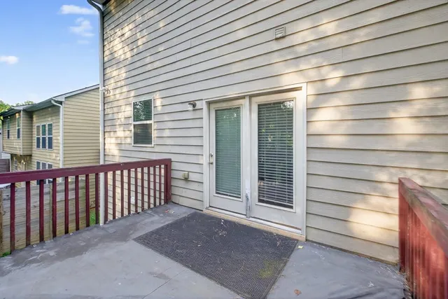 a view of a house with a garage