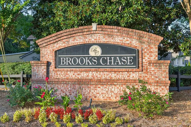 a sign on the side of a building