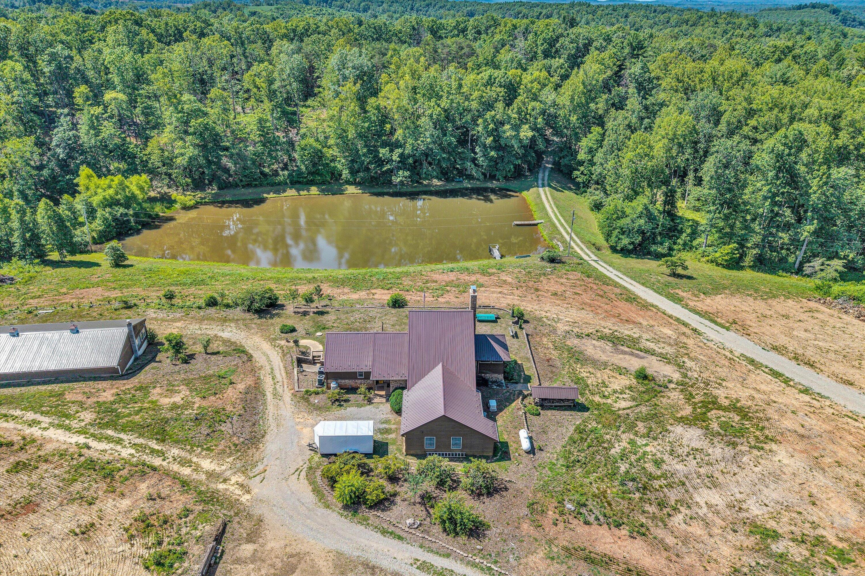 570 Mirey Branch Road Boones Mill, VA 24065 - Photo 29 of 43 Rural Setting with Pond