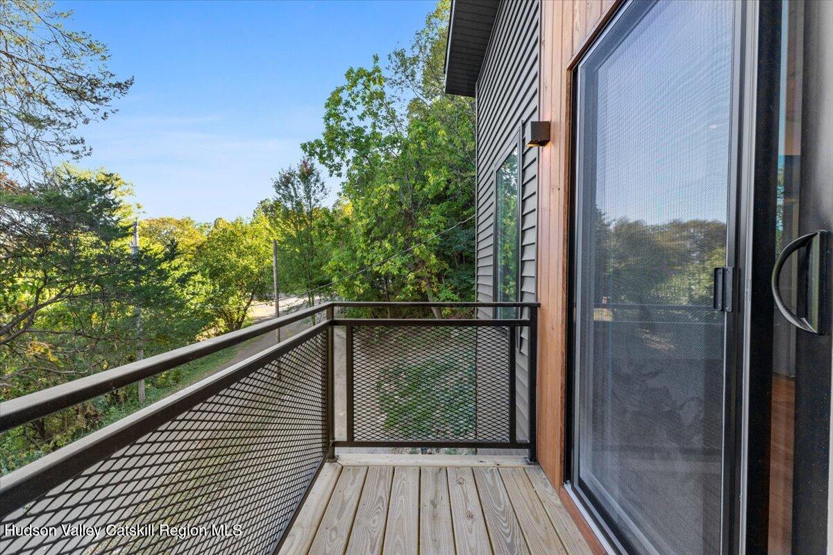 711 Vedder Mountain Road Catskill, NY 12414 - Photo 6 of 30 06-Balcony off Front of house great room