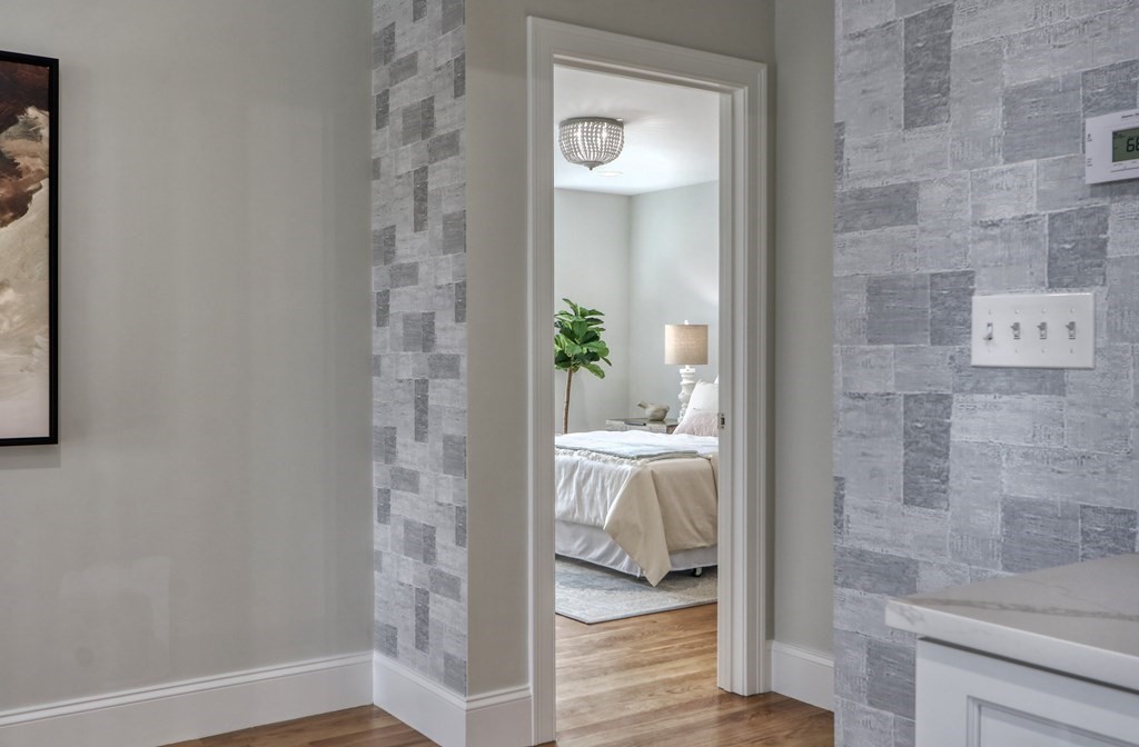 73 Rowell Road, Unit 73 Middleton , MA 01923 - Photo 29 of 40 a bathroom with a granite countertop shower and a sink