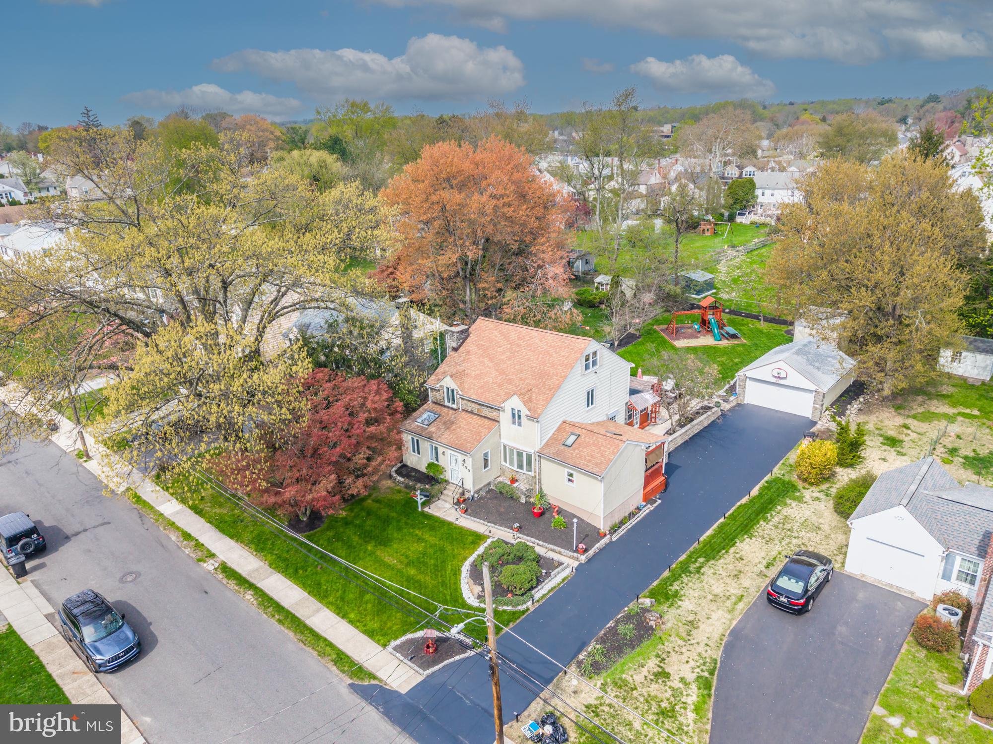 320 Prospect Road Springfield, PA 19064 - Photo 2 of 78 an aerial view of a house
