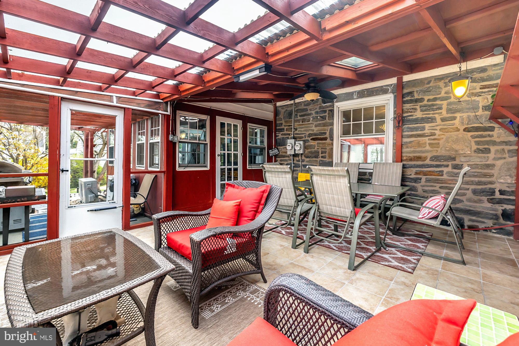 320 Prospect Road Springfield, PA 19064 - Photo 64 of 78 a outdoor space with patio lots of furniture and iron fence