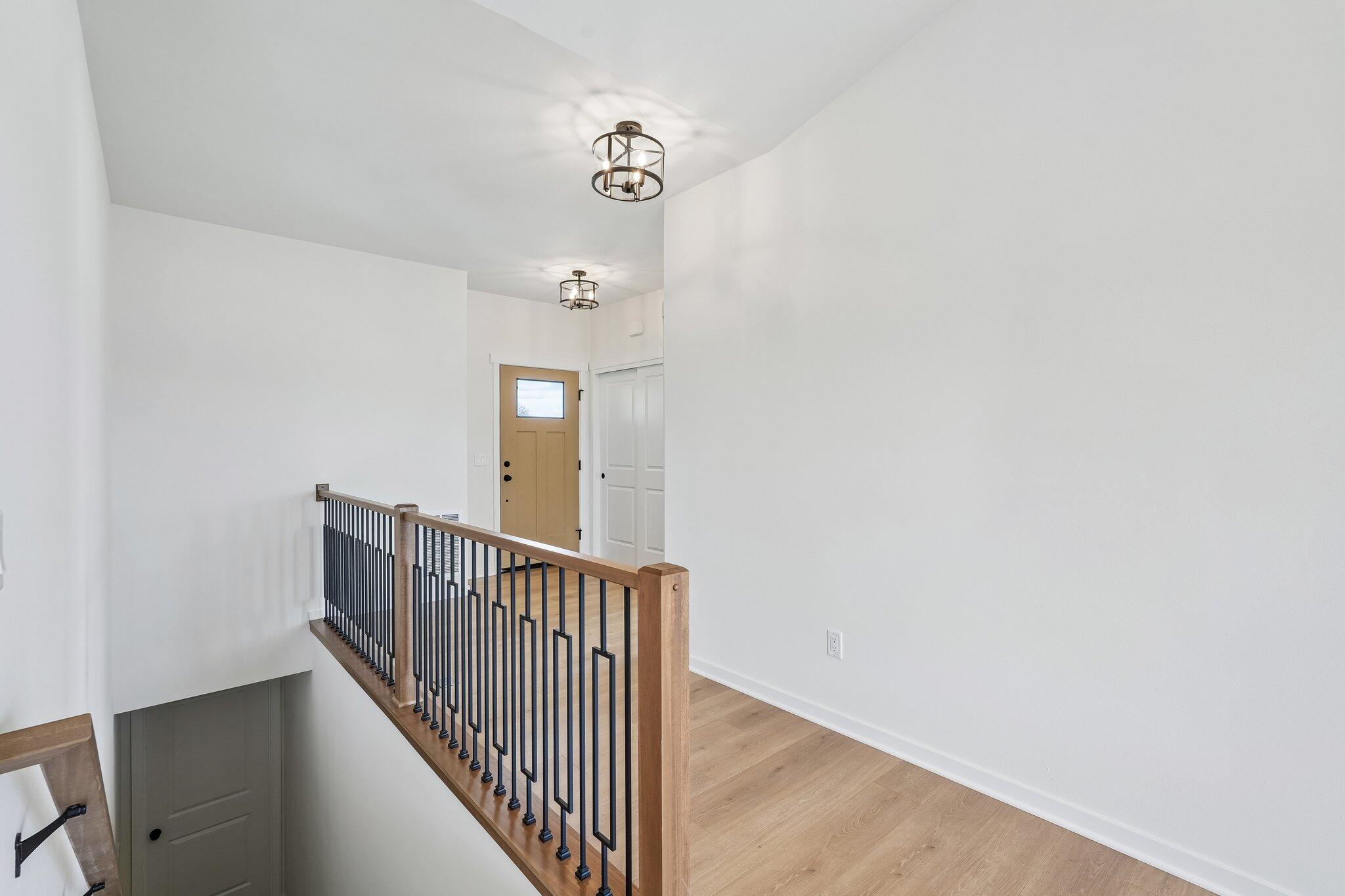 438 Sandstone Street Slinger, WI 53086 - Photo 2 of 29 Staircase to LL