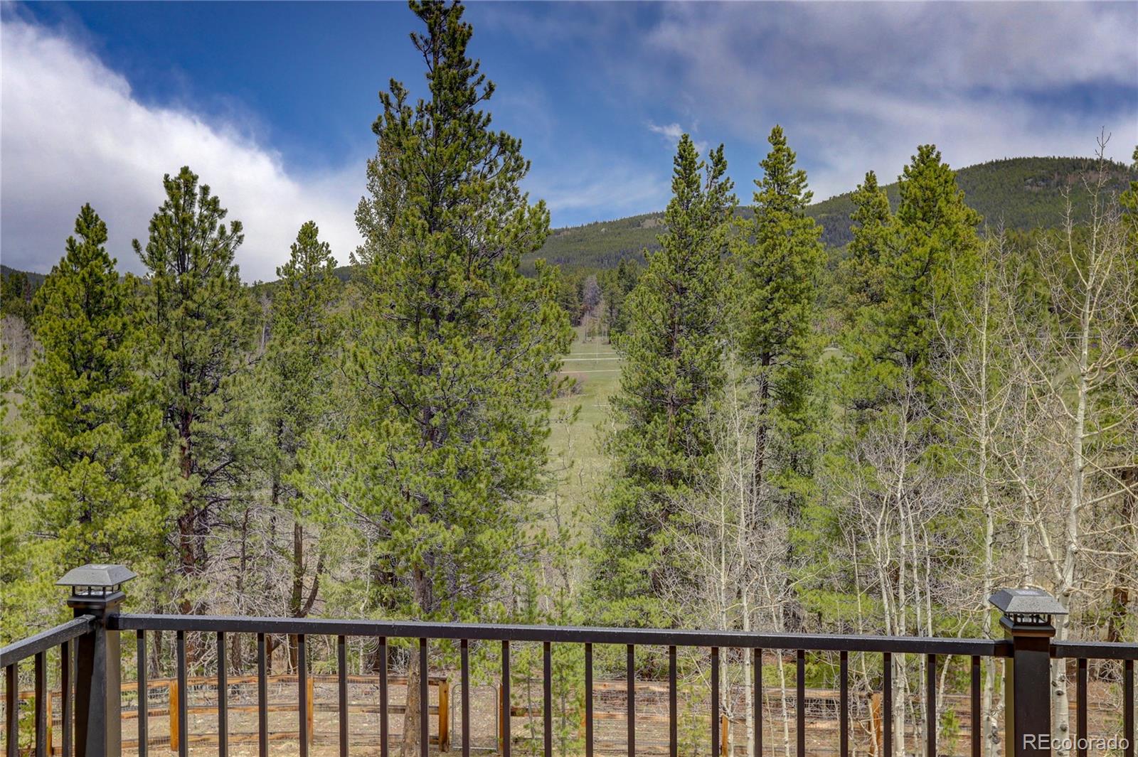 634 Foxtail Circle Black Hawk, CO 80422 - Photo 40 of 40 a view of a forest from a balcony