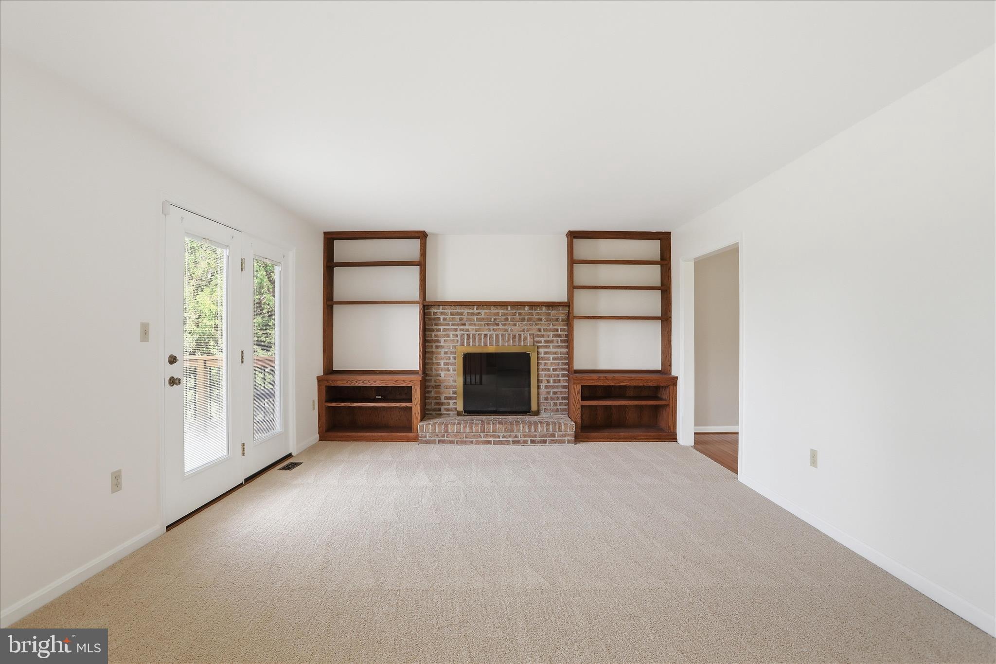 2700 Poffenberger Road Middletown, MD 21769 - Photo 9 of 46 Family Room W/ Wood Burning Fireplace & Built-Ins
