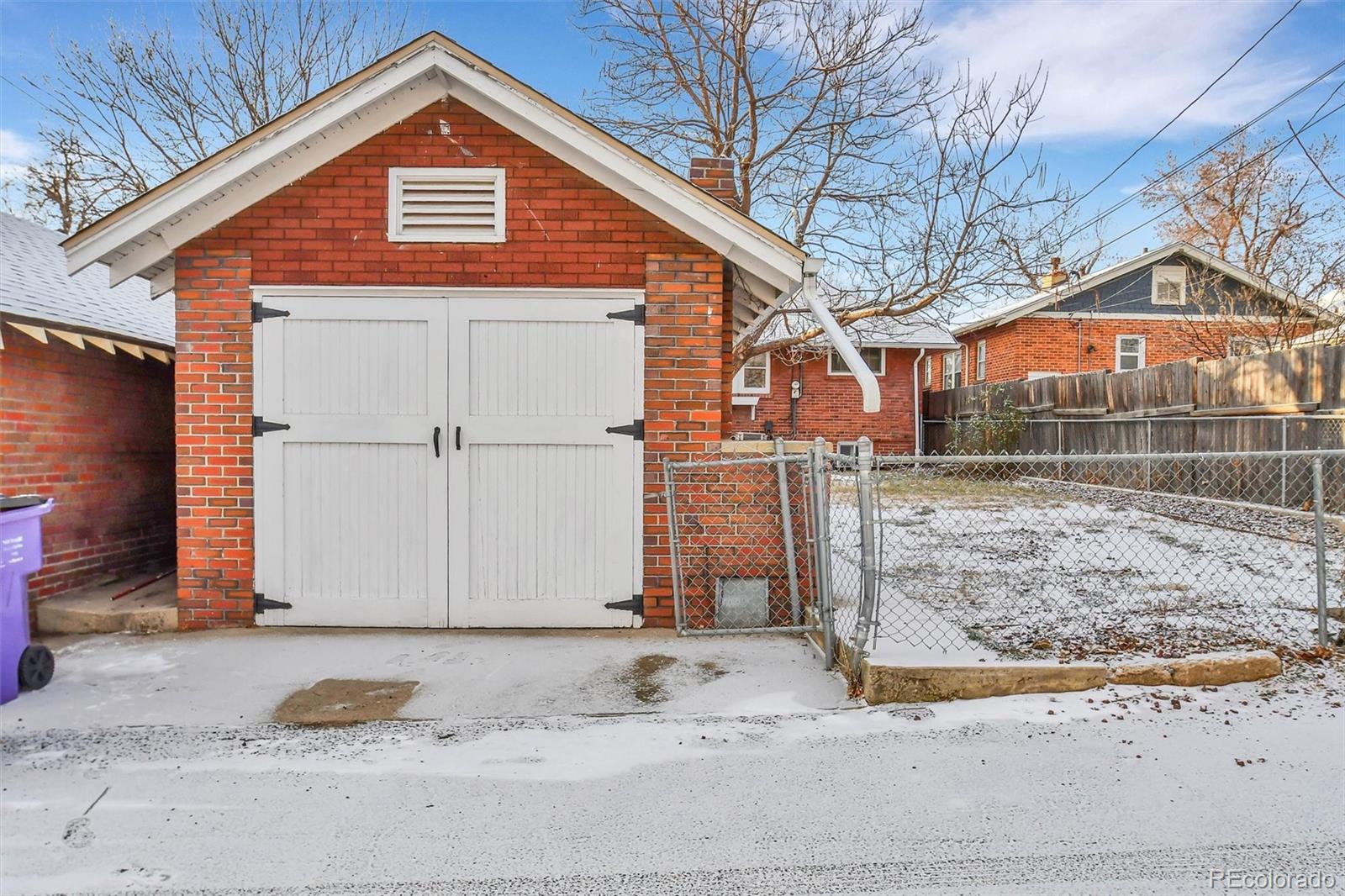 3159 West 36th Avenue Denver, CO 80211 - Photo 33 of 33 a backyard of a house