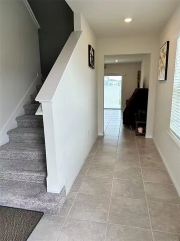 a view of entryway and hall