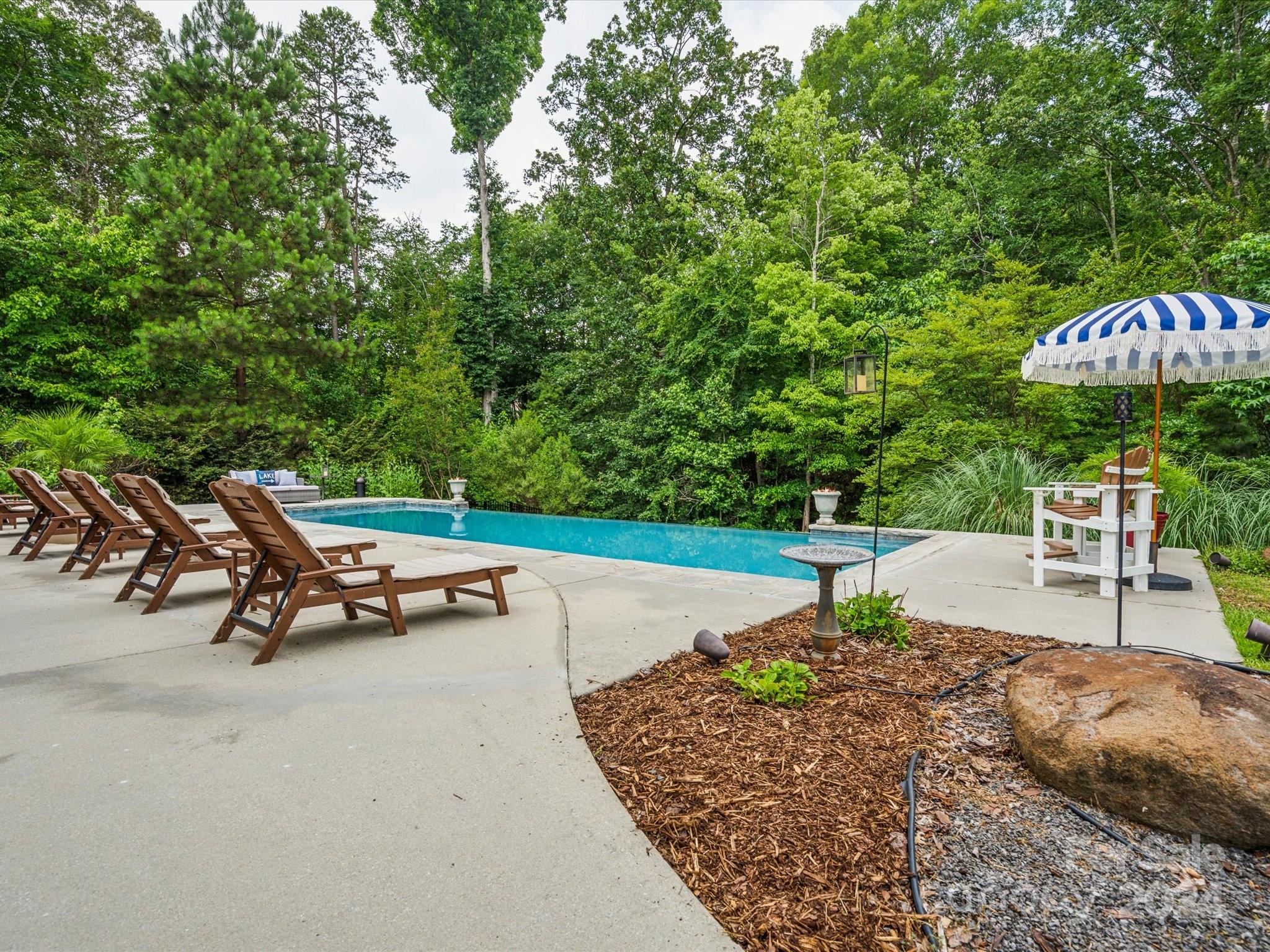 2049 Rocky Stream Road York, SC 29745 - Photo 34 of 47 a view of a backyard with a patio